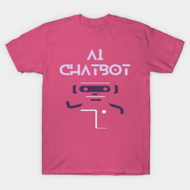 Artificial Intelligence - AI Chatbot T-Shirt by Bharat Parv